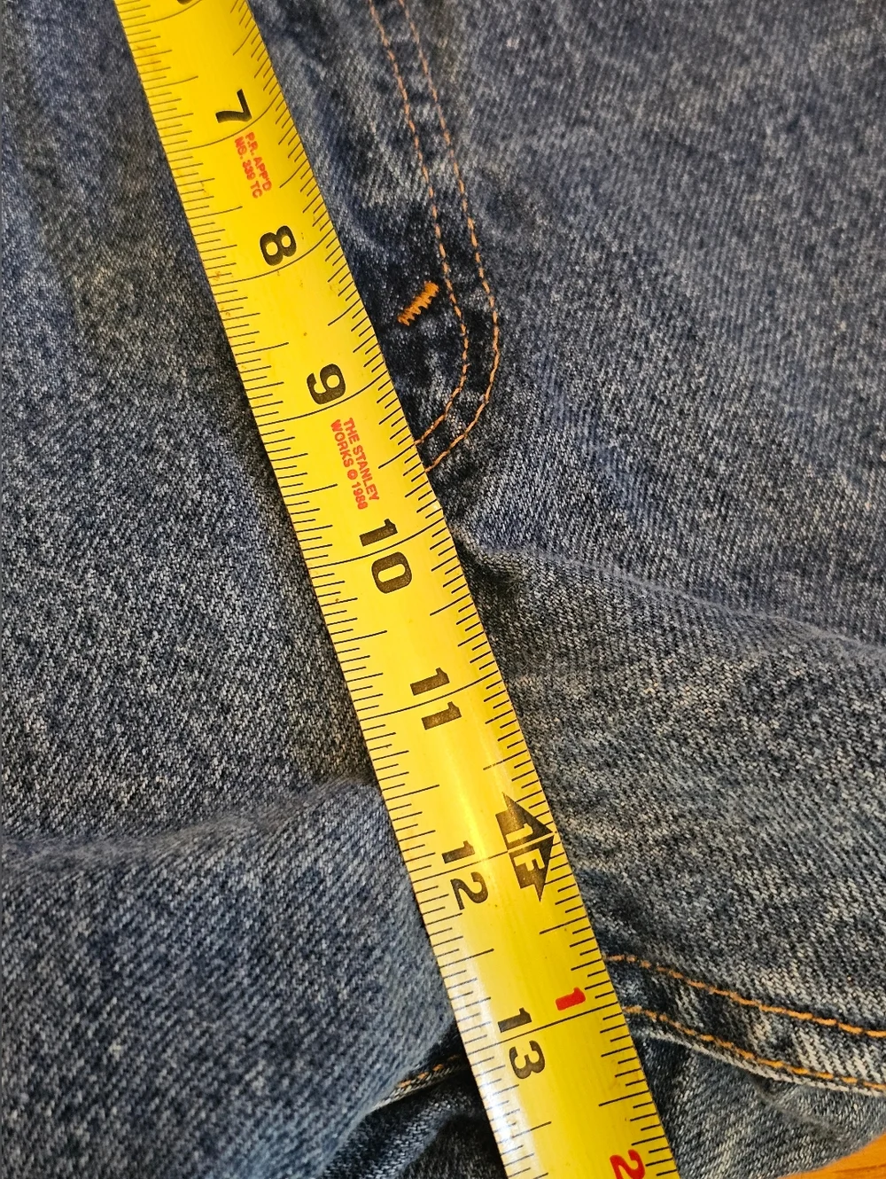 Vintage Levi’s 505 Jeans‎ Orange Tab Regular Straight Fit Denim Men's 40x32